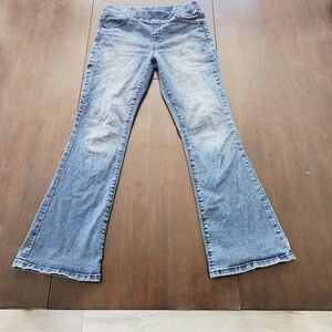 Cat & Jack Girls Denim Flare Jeans size 16